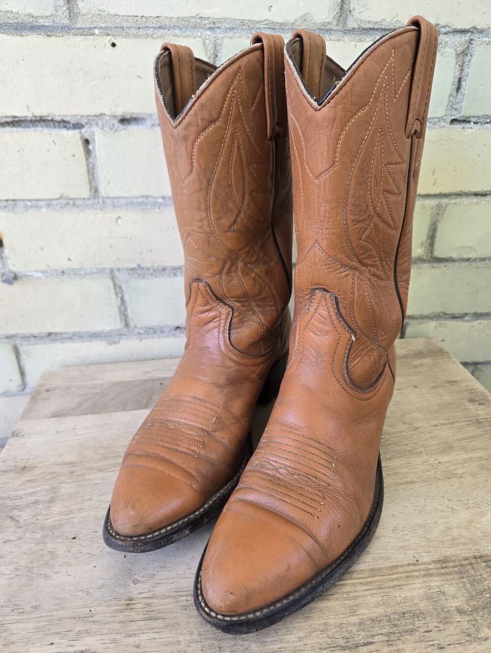 Vintage Boulet Cowboy Boots - Picture 2 of 8